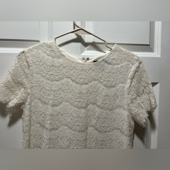 lulus shift lace white dress - Picture 12 of 12